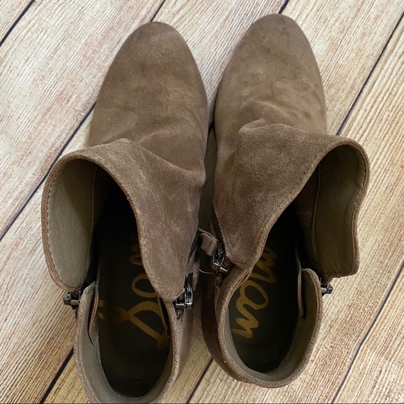 MOVING SALE Sam Edelman Suede Packer Booties - Picture 3 of 7